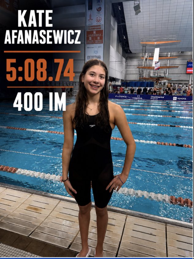 Kate Afanasewicz — 400 IM 5:08.74